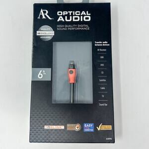 AR Optical Studio 6 ft Optical Cable, Brand New in Box